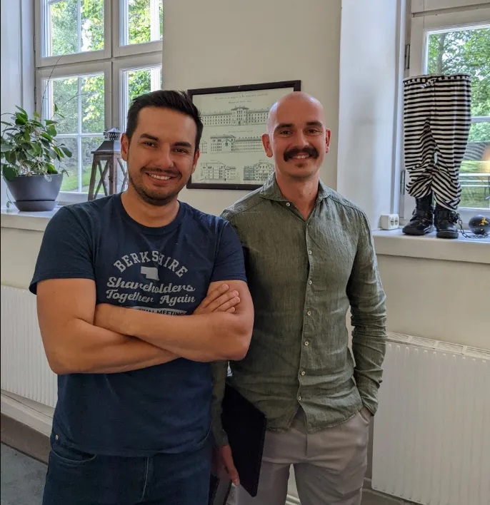 Ney Torres junto a Kristjan Kullamägi